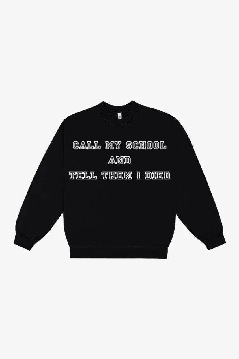 I H8 Skool Crewneck